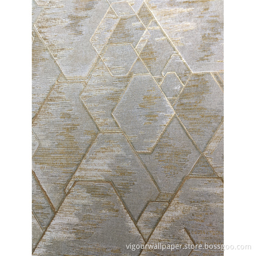 Best Quality Modern Wall Paper Metallic PVC Wallpaper